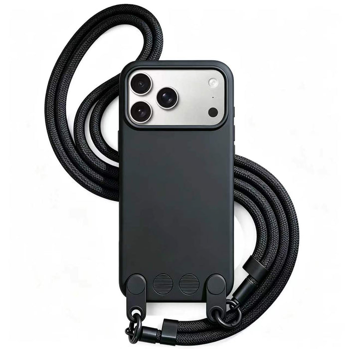 Apple Iphone Stack Phone Case with Lanyard and Stand - 2 in 1