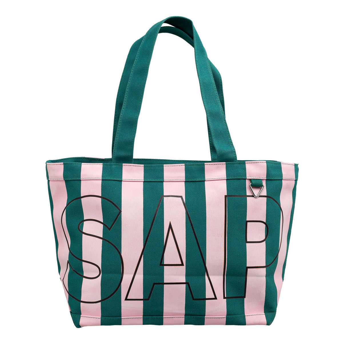 Luxe Striped Personalised Tote Bag