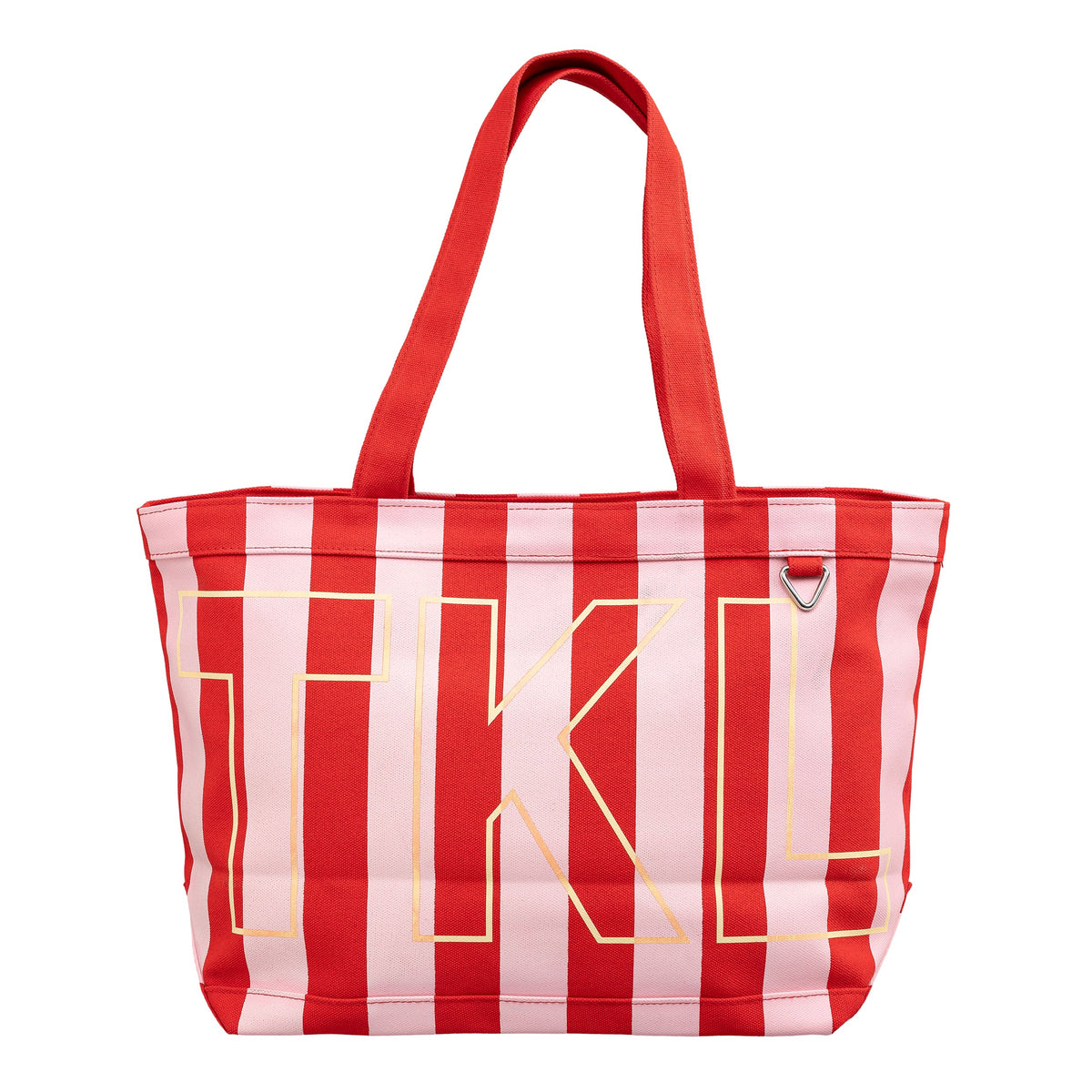 Luxe Striped Personalised Tote Bag