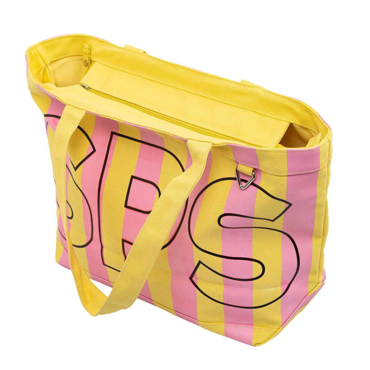 Luxe Striped Personalised Tote Bag
