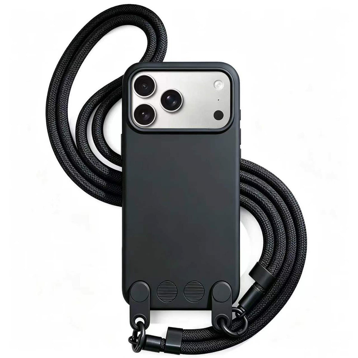 Apple Iphone Stack Phone Case with Lanyard and Stand - 2 in 1