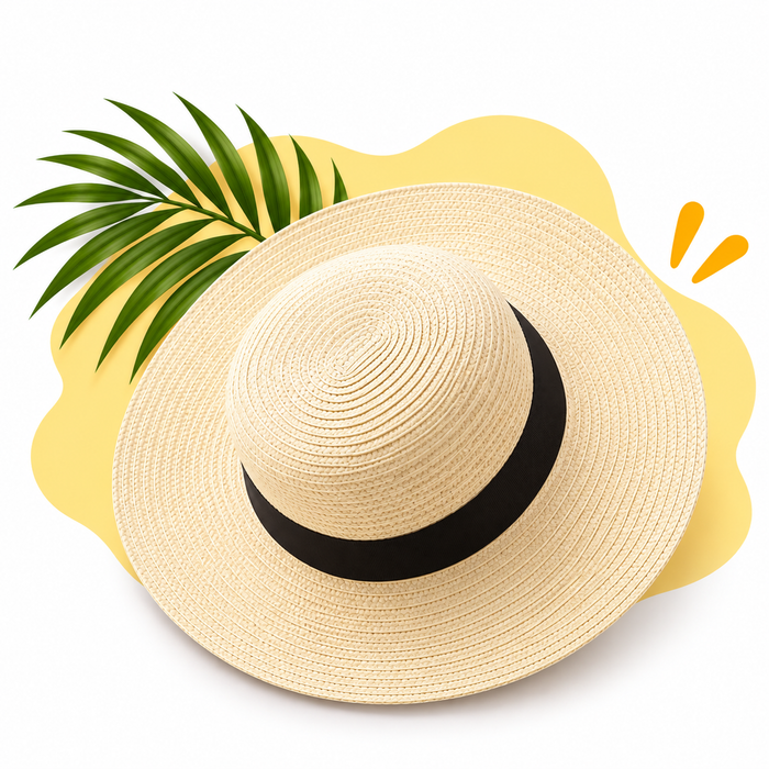 Panamanian Boater Hat