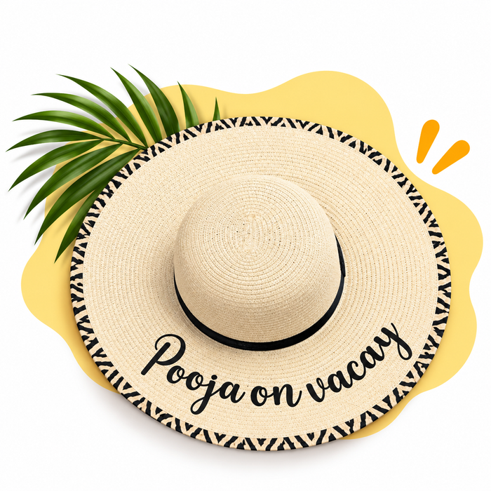 Luxe Fringed Floppy Beach Hat