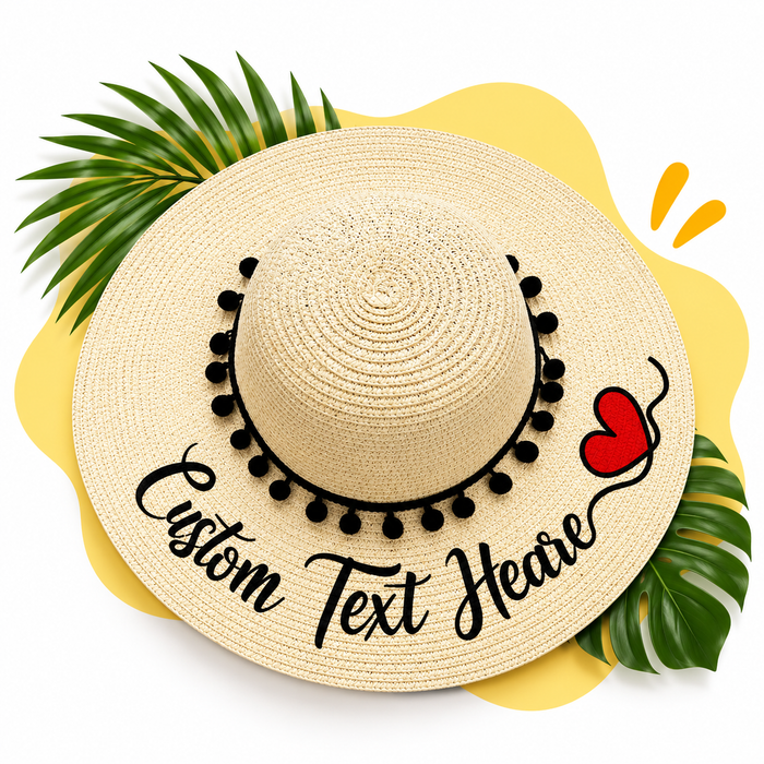 Personalised Beach Hats