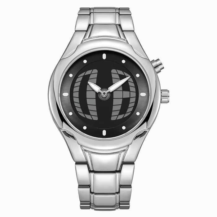 Retro Digital Watch - Circle Dial