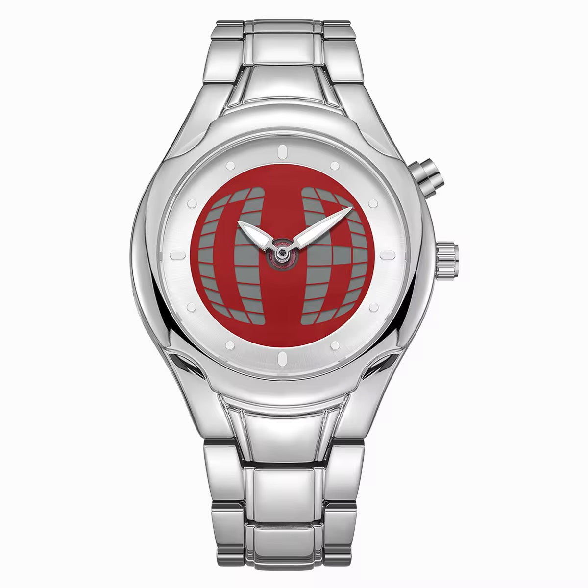 Retro Digital Watch - Circle Dial