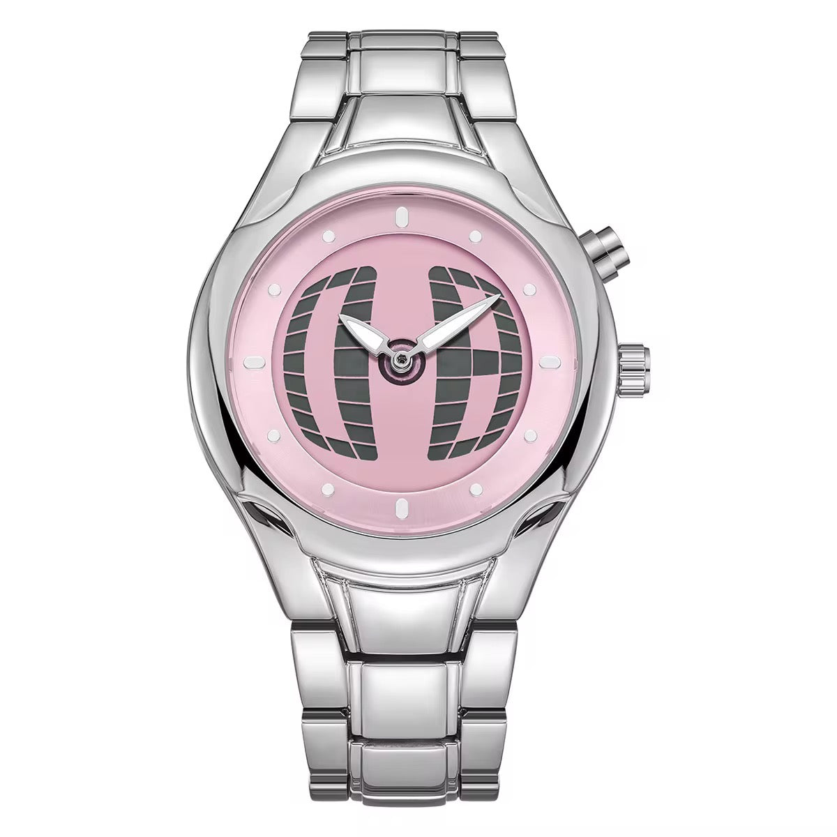 Retro Digital Watch - Circle Dial