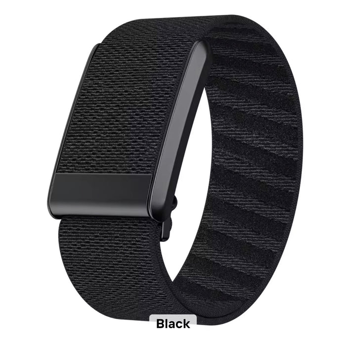 Whoop Nylon Band ( Superknit ) - Jet Black - 4.0 & 5.0 Compatible ( One, Peak & MG )