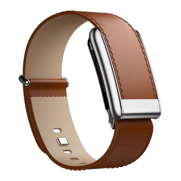 Luxe Whoop Band Leather 5.0 Compatible ( Whoop 4, One, Peak & MG ) - Brown