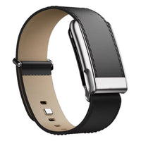Luxe Whoop Band Leather 5.0 Compatible ( Whoop 4, One, Peak & MG ) - Black