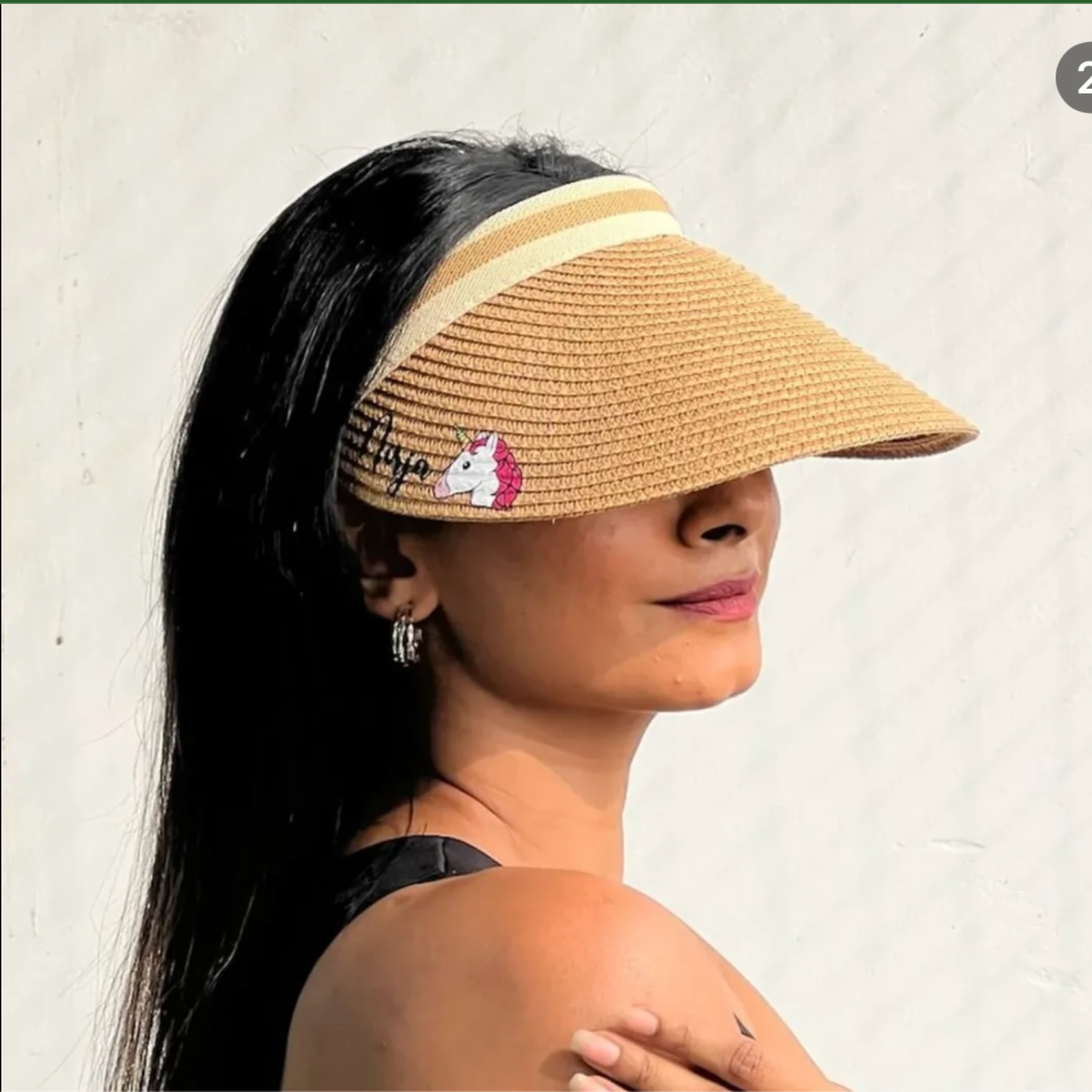 Personalised Visor Hat
